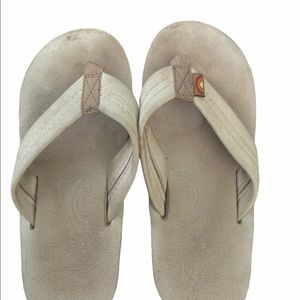 Girls Rainbow flip flops